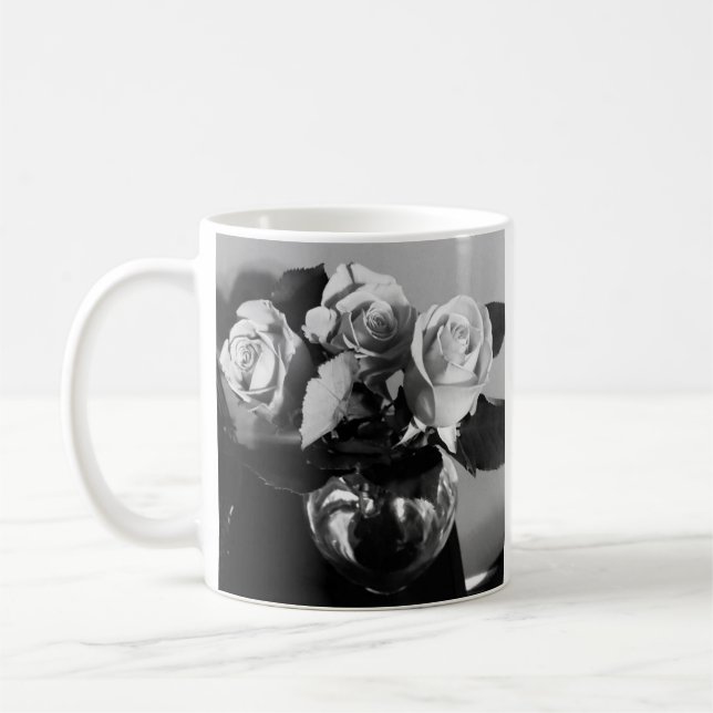 Rose Foto Print Tasse (Links)