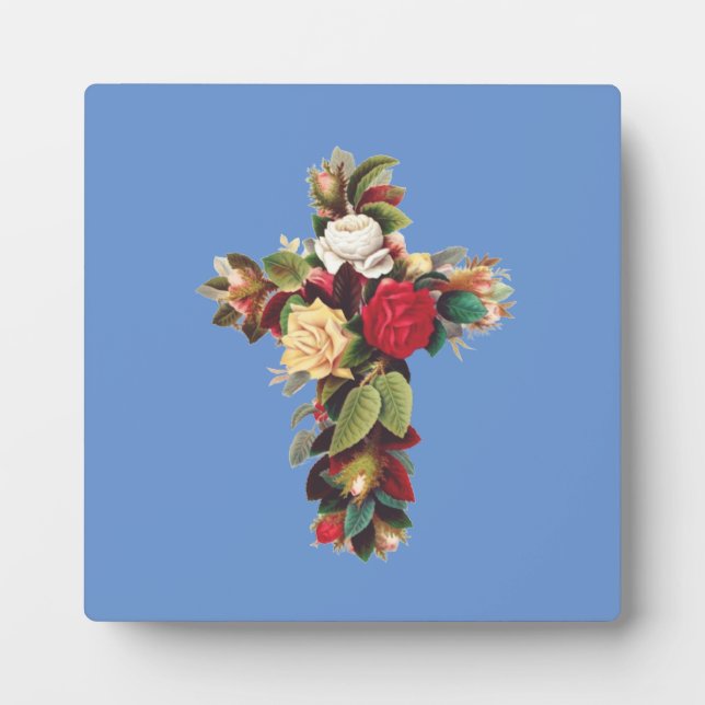 Rose Fotoplatte (Vorderseite)