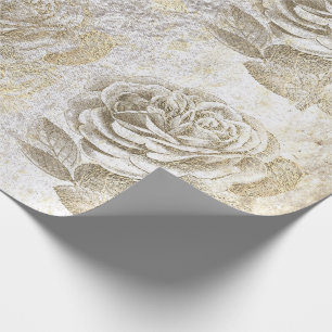 Rose Foxier Gold Pearly Metallic Geschenkpapier