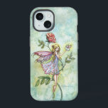 Rose Friend Fairy and Bunny Fantasy Art iPhone 15 Hülle<br><div class="desc">"Rose Friend" © Molly Harrison</div>