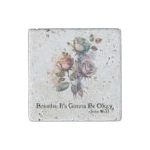 Rose für Aquarellbilder, grau Travertin