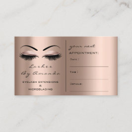 Rose für die Bestellungskarte Makeup Artist Blush  Terminkarte