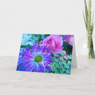 Rose für die Mama: Herzlichen Glückwunsch zur Gebu Karte