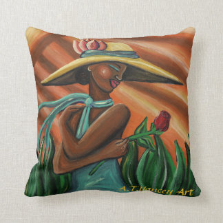 Rose für ein Rosen-Kissen Kissen