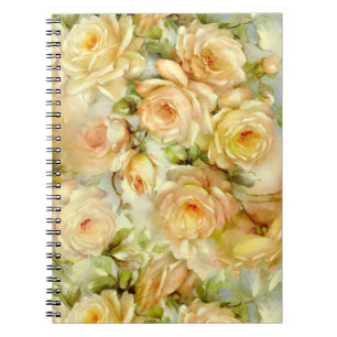 Rose für Frieden Notizblock