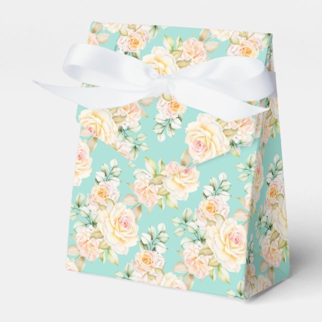 Rose für Gastgeschenk Geschenkschachtel (Vorderseite)
