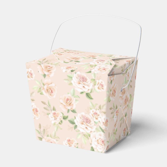 Rose für Gastgeschenk Geschenkschachtel (Vorderseite)