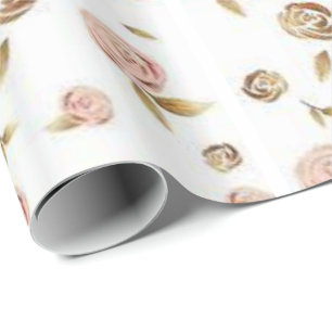 Rose für glänzende Papiere Geschenkpapier