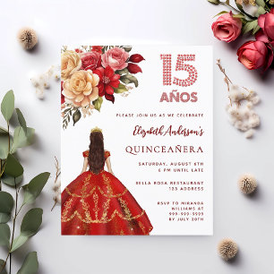 Rose für Goldkleidung aus Quinceanera