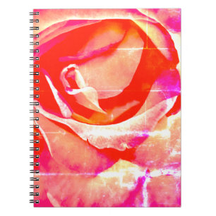 Rose für helles Design Notizblock