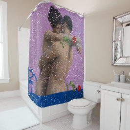 Rose für Ihr Dorm - Hochzeitsgeschenk Idee Duschvorhang