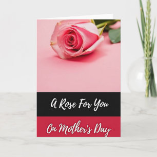 Rose für meine Frau Karte