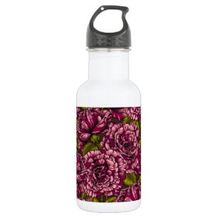 Rose für Sie Edelstahlflasche