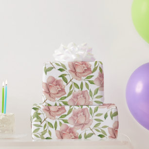 Rose für Wasserfarben, Blush Violet Geschenkpapier