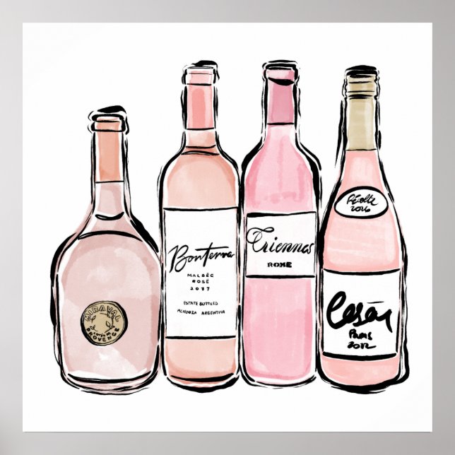 Rose Ganztägiges Poster (Vorne)