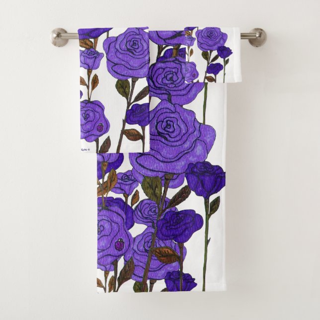 Rose Garden Badhandtuch Set (Insitu)