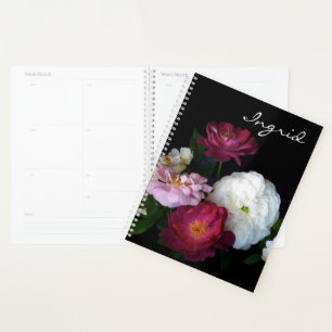 Rose Garden Blume Woche/Monatsplaner Planer