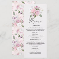 Rose Garden Blumengarten Hochzeitsessen Menue Einl