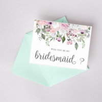 Rose Garden Blumenstrauß Jungfrau Einladung Postka