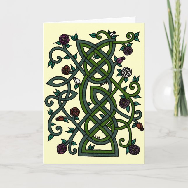 Rose Garden Card 1 Karte (Vorderseite)