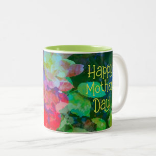  Rose Garden Coffee Mug Zweifarbige Tasse