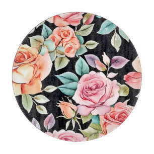 Rose Garden Design Schneidebrett