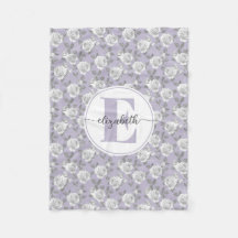 Rose Garden Monogram Lavendel