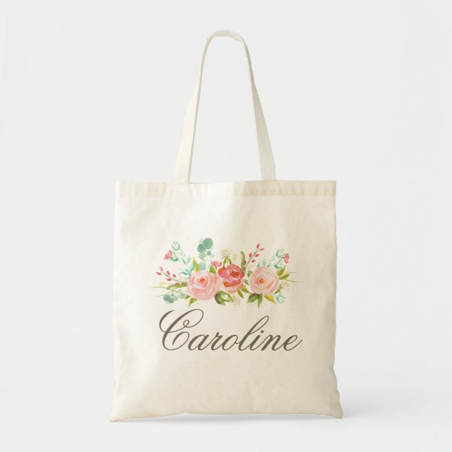 Rose Garden Personalisierte Tasche (Vorne)