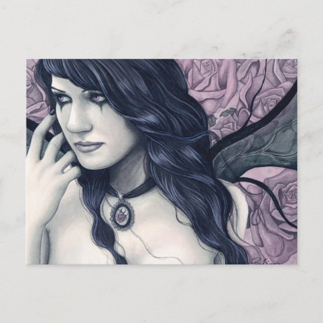 Rose Garden Postkarte (Vorderseite)