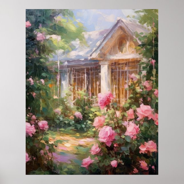 Rose Garden Retreat Poster (Vorne)
