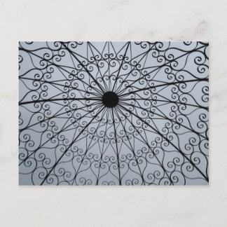 Rose Gartendach Postkarte