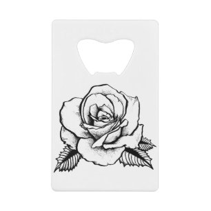 Rose Geldbeutel Flaschenöffner