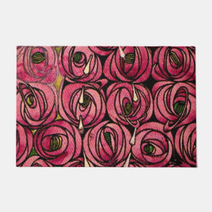 Rose, Gemälde von Charles Mackintosh, Fußmatte
