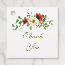 Rose Geschenkanhänger