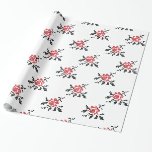 ROSE GESCHENKPAPIER