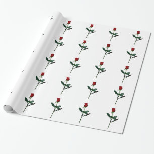 ROSE GESCHENKPAPIER