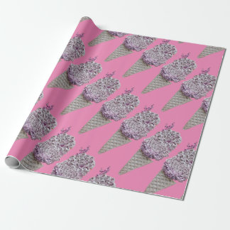 Rose Geschenkpapier