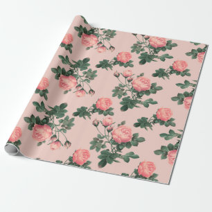 Rose Geschenkpapier