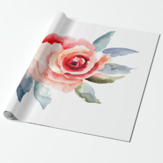 Rose Geschenkpapier