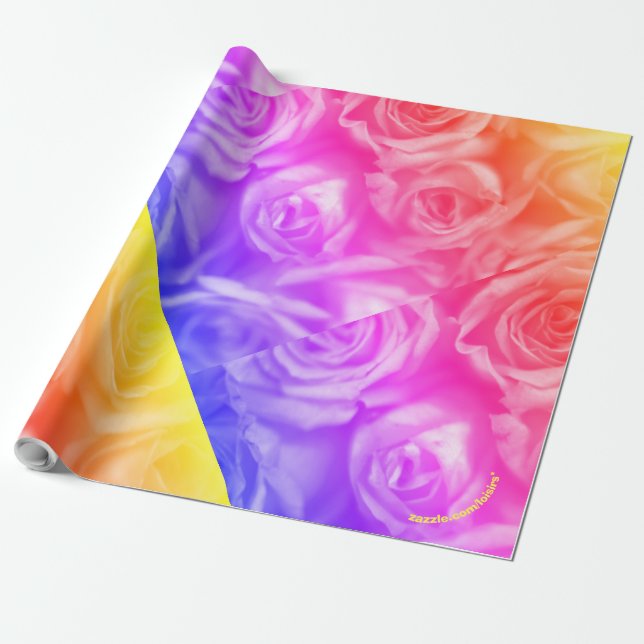 Rose Geschenkpapier (Ungerollt)