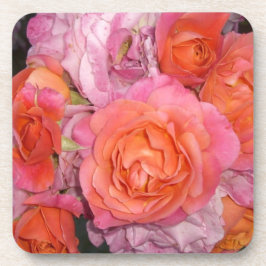Rose Getränkeuntersetzer