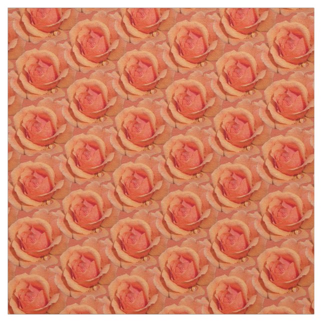 Rose Gewebe Orange Rose Stoffe Maßgeschneiderte Te (Muster)