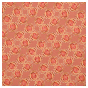 Rose Gewebe Orange Rose Stoffe Maßgeschneiderte Te