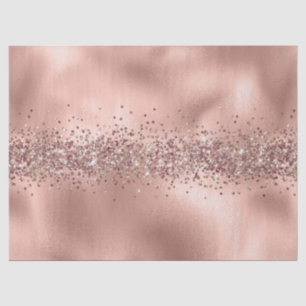 Rose Glam Gold Glitzy Sparkle Glitzer     Seidenpapier