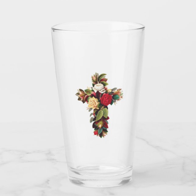Rose Glas (Vorderseite)