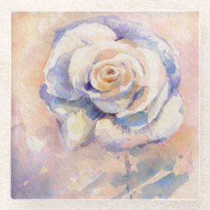 Rose Glasuntersetzer