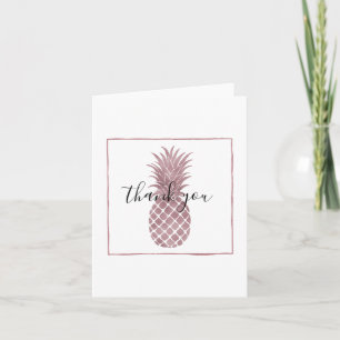 Rose Gold Ananas Danke