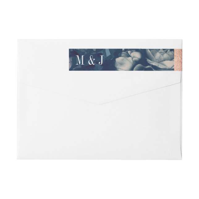 Rose Gold Antique Bouquet Wedding (Rückseite)