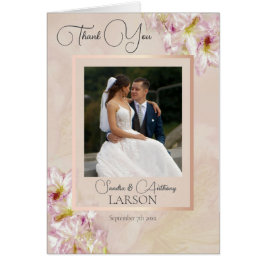 Rose Gold Azalea Foto Hochzeit