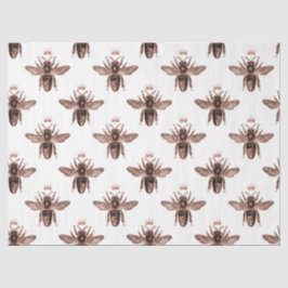 Rose Gold Bee Serie Design 6 Gewebepapier Seidenpapier